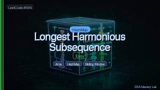 LeetCode 594: Longest Harmonious Subsequence — The HashMap Trick (C#)