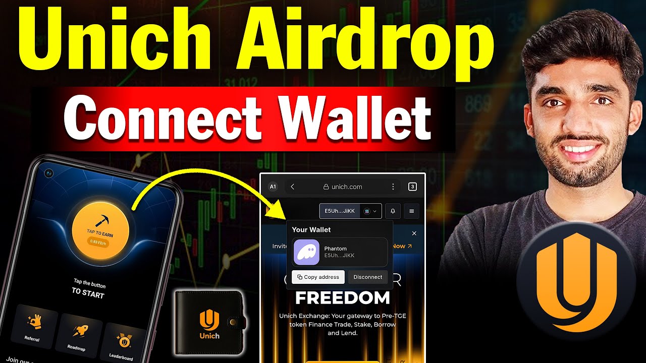 Unich Airdrop Wallet Connect | How to Connect Wallet in UNICH Airdrop ?