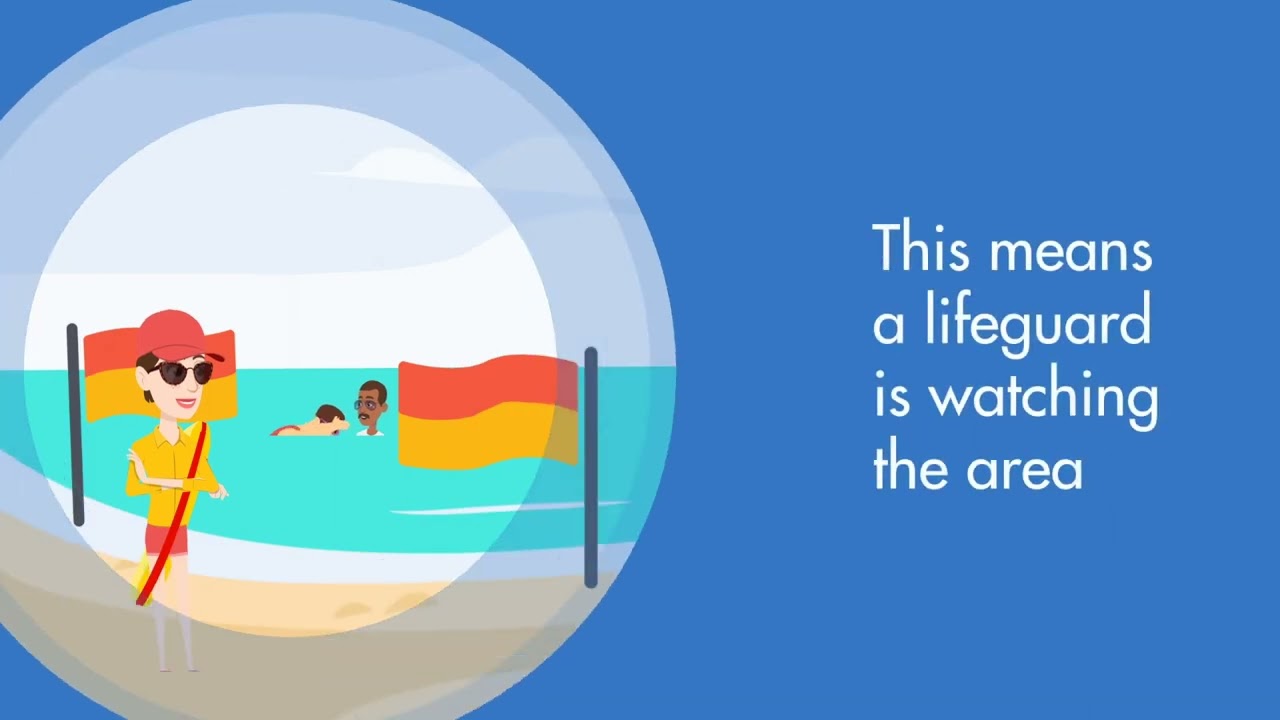 Be Safe 4 - Swim between the flags – Hindi