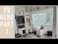 Our Fifth Wheel RV Renovation Part 1- Clean out & Prep | Budget DIY Reno