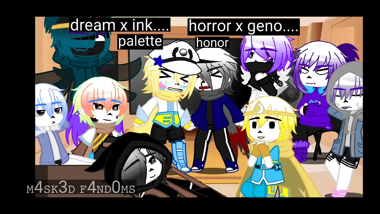 Sans Aus React To Sans Au Ship Kids Part 4 Not Bad Apple 