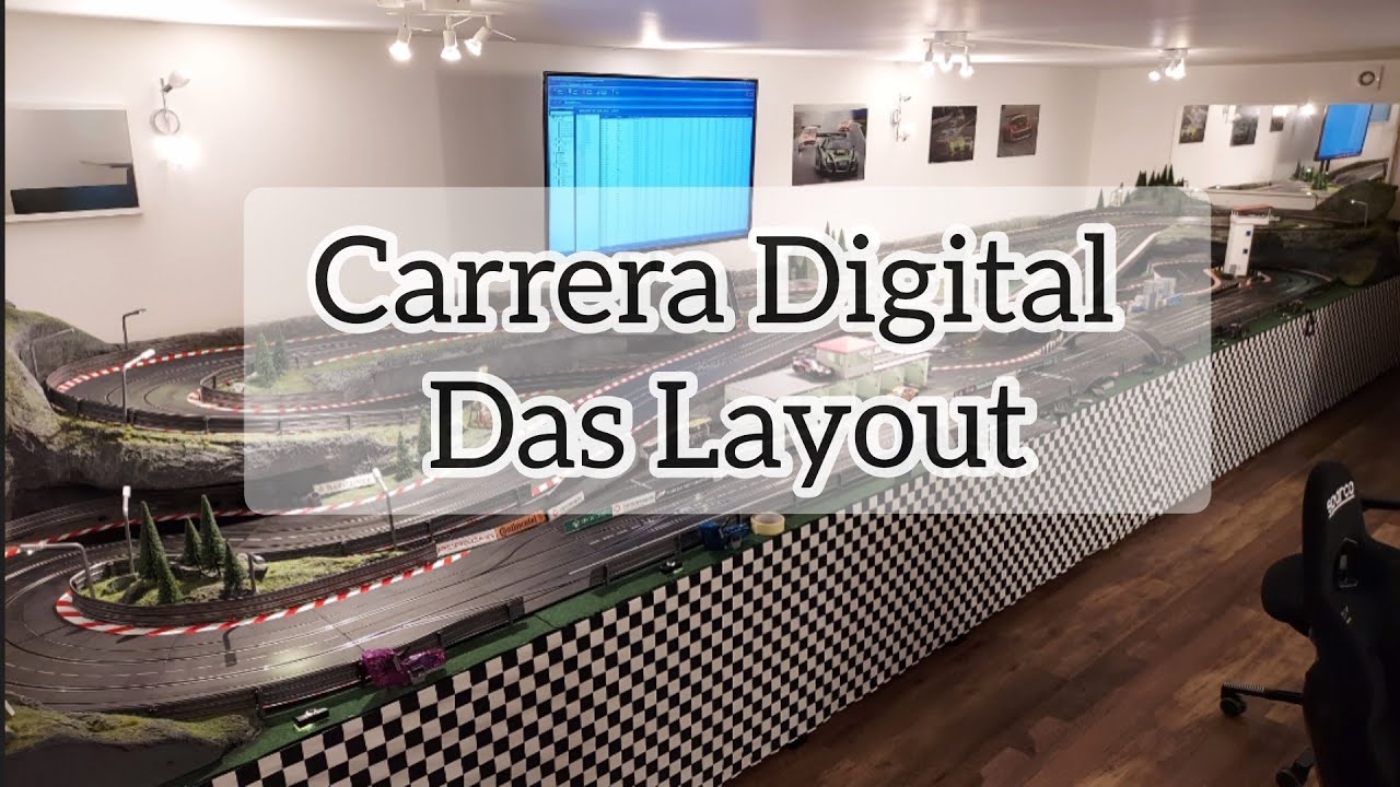 Carrera Digital - Das Layout