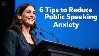 6 Behavioral Tips to Reduce Public Speaking Anxiety by 50%  Alexander Lyon