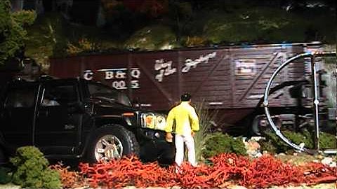 MY FIRST MTH LAYOUT EVER, A 5X7 LAYOUT,  EAST COAST TRIP #24