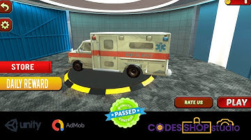 City Emergency Ambulance Simulator | Unity Source Code