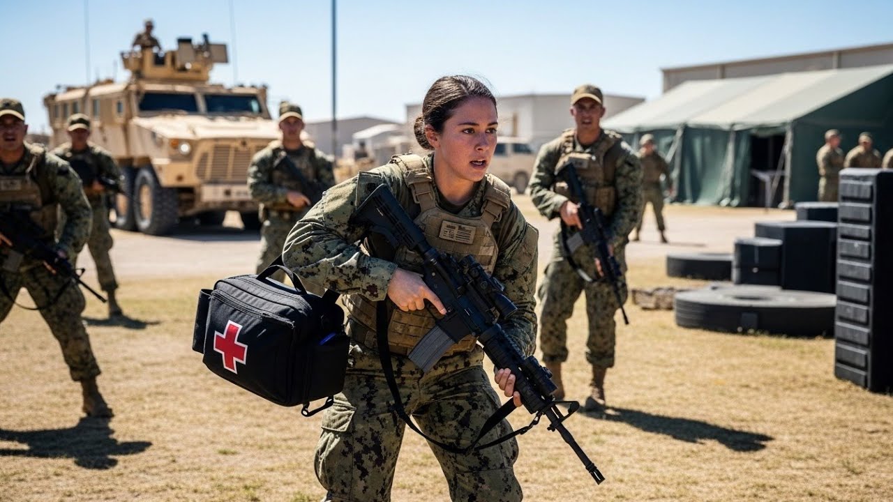 She Dropped Her Medic Bag and Grabbed the Rifle — That’s When the SEALs Went Silent