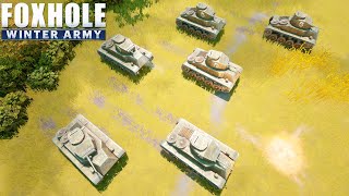 FIRST LOOK - Foxhole: Winter Army - Endless Persistent World War Simulator MMO