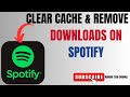 How to Clear Cache &amp; Delete Downloads on Spotify - Free Up Storage!