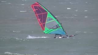5月2日唐津 浜崎海岸 ウインドサーフィン　windsurfing