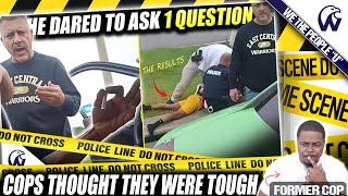 He Asked One Question And The Police Chief himself Used Excessive Force | This Got Ugly