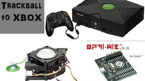 How to hook up a Trackball to Original XBOX