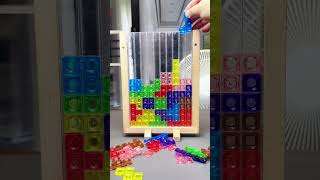 The 999th time I challenged the Tetris puzzle and finally succeeded once