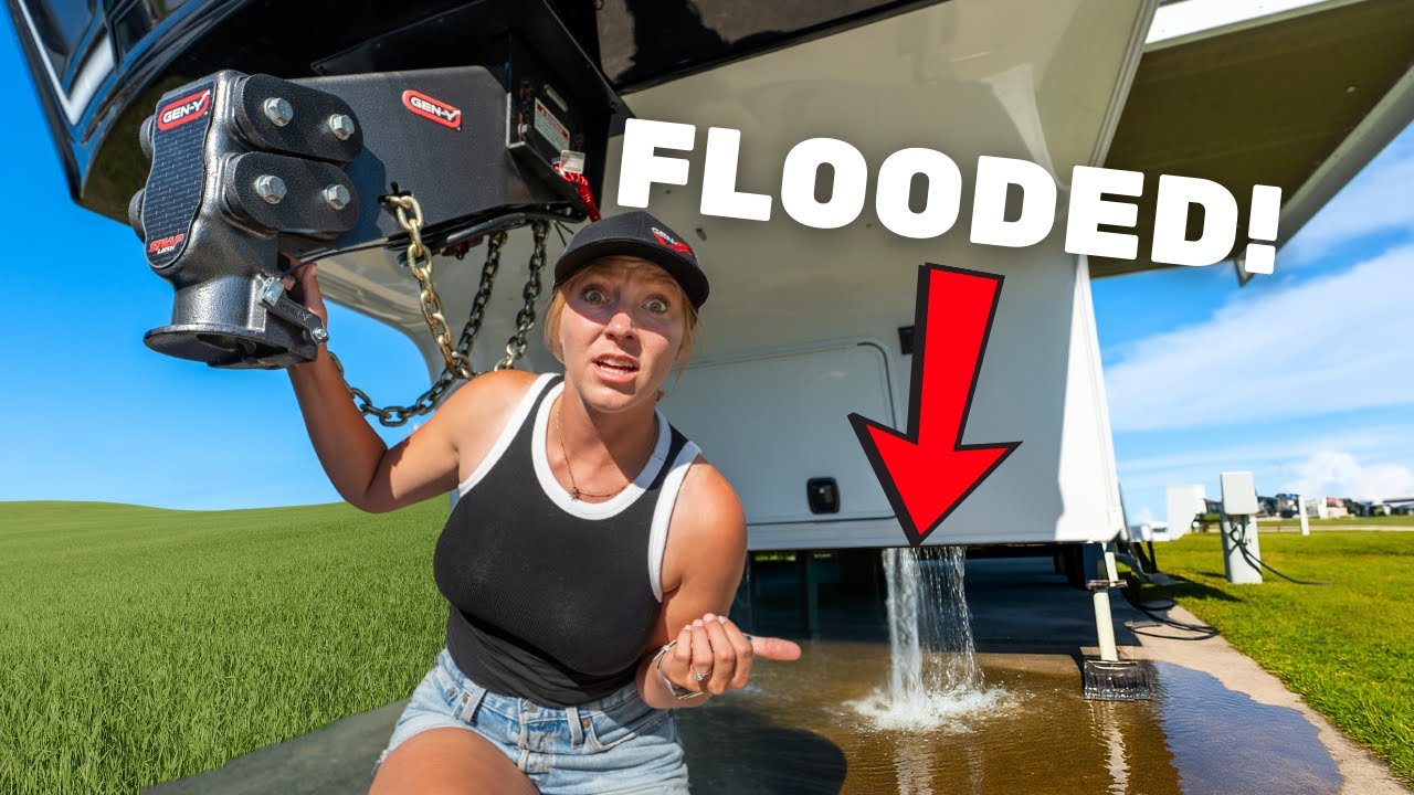 While Testing Our GEN-Y Gooseneck Hitch, WE FLOODED OUR RV!