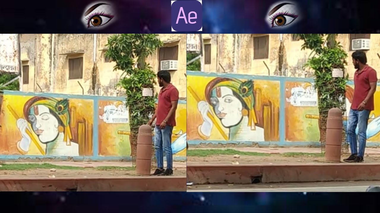 Eye Animation Painting After Effects Tutorial in Hindi