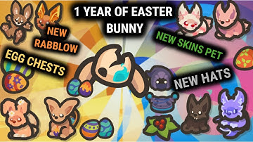 Taming.io - NEW UPDATE*EASTER BUNNY DAY*-NEW HATS-NEW SKIN PET - NEW RABBLOW