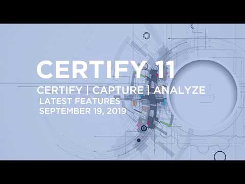 Back to School - Certify 11 Latest Features Webinar