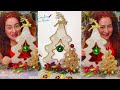 TRANSFORMA Simples CARTONES ♻️ en ADORNOS NAVIDEÑOS  FÁCILES Y HERMOSOS🎄✨
