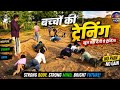 🔥 बच्चों की जबरदस्त ट्रेनिंग 💪 मिट्टी सेबनेंगे मजबूत खिलाड़ी 😱 mr india hacker new episode platinum