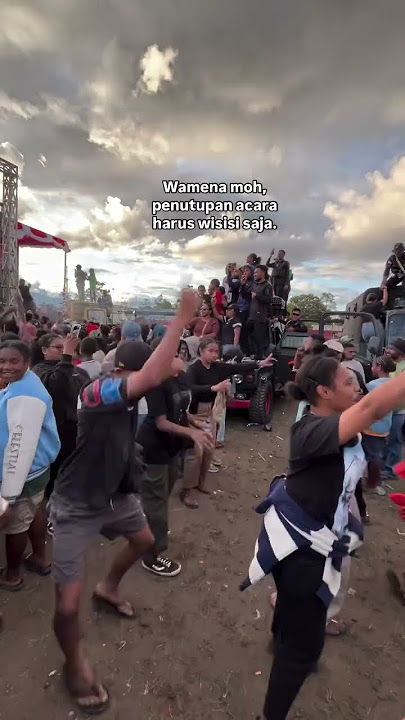 Wamena moh.. pasti tiap acara wisisi pasti bunyi😅❣️🥰 #wisisi #music #dj #remix