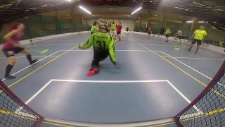 floorball goalie saves 7