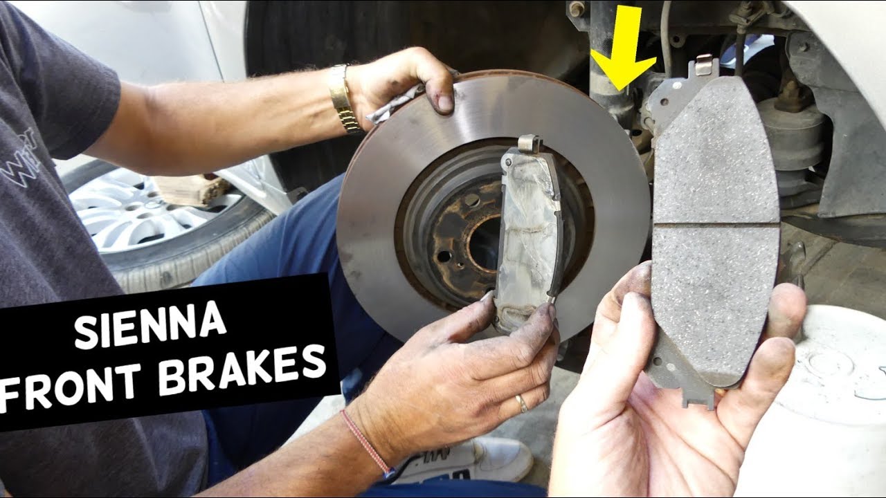 2015 Toyota Sienna Brake Pads And Rotors