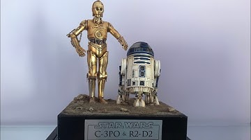 R2-D2 and C-3PO Diorama, Full build