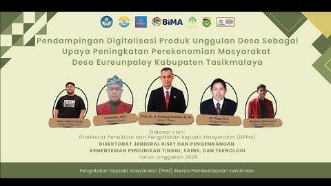 Pendampingan Digitalisasi Desa Eureunpalay Tasikmalaya