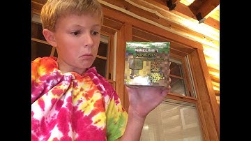 Minecraft Mining Kits Part 1 (Trying to find a Gold Plated Creeper 1/48 Boxes)