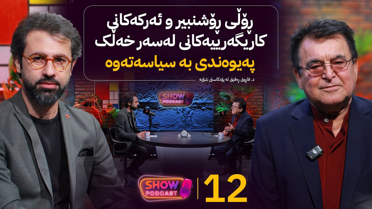 Show Podcast - Alqay 12 | د. فاڕوق ڕەفیق: ئێستاش ئەنفال دەکرێین