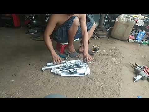 Video Phục hồi phuộc nhún trước cho xe honda vision dễ dàng. - youtube