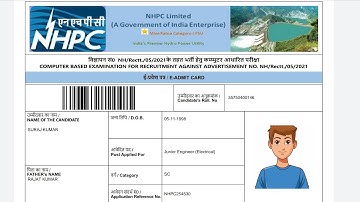 NHPC Admit Card Download 2022 | NHPC JE Admit Card 2022 | NHPC Exam Date 2022 | NHPC