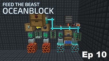 FTB Oceanblock 1.16.5 - Episode 10 Automated Netherrack, not the way you are thinking