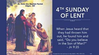 4th Sunday of Lent  |  Mass on March 14th, 2026