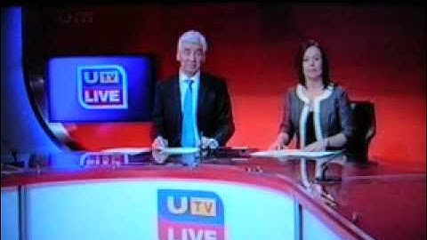 UTV Live Northern Ireland News Analogue Switch-Off 24/10/2012 Digital TV Switch-Over