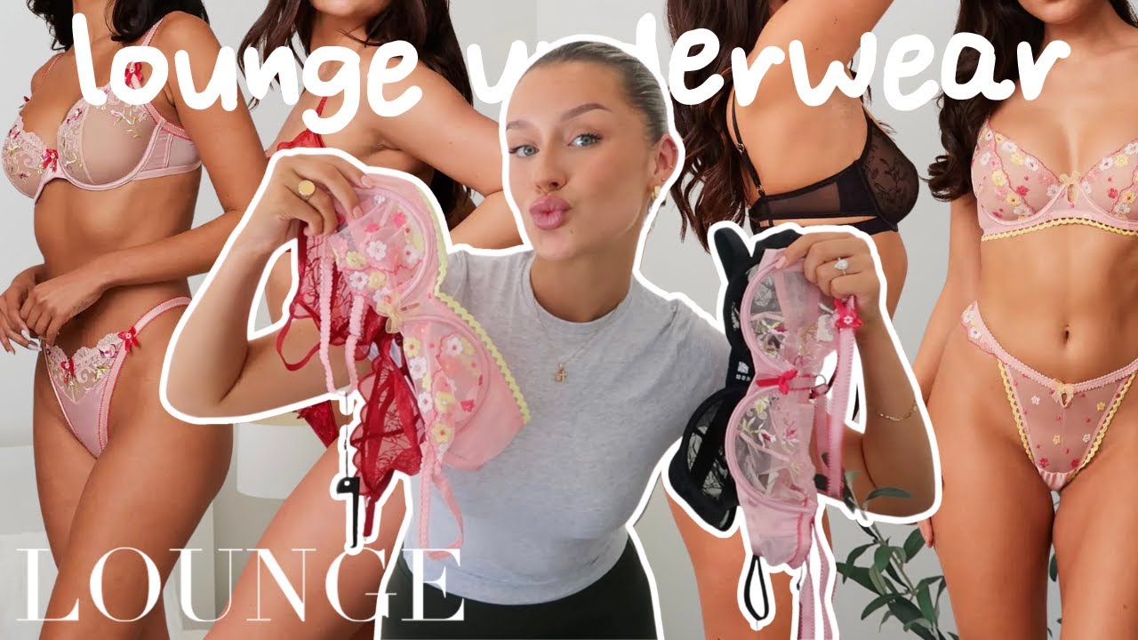 LOUNGE UNDERWEAR VALENTINE'S HAUL 2024 💌 + discount code