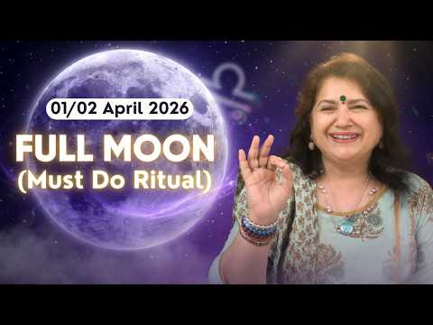FULL MOON  RITUAL | 01/02 APRIL 2026 | RELEASE & INVITE BALANCE IN YOUR LIFE