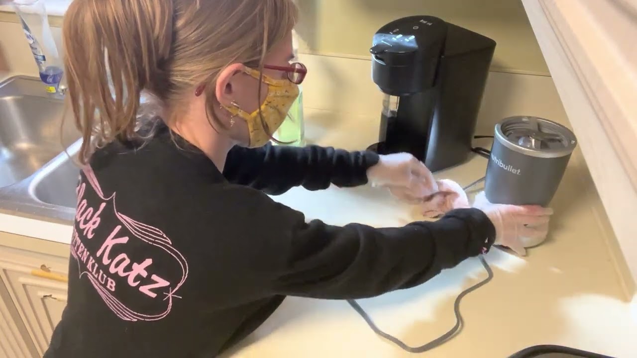 ASMR! Cleaning Vlog!🧽🧼🦠Deep Cleaning Kitchen Appliances! ✨Requested✨