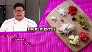 Receta navideña - bacalao decembrino