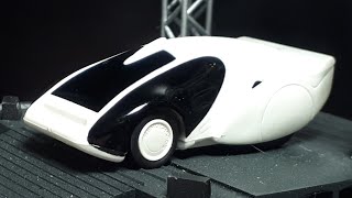 Tooned Luigi Colani Mazda Lemans Concept 1983 By Choroq Cdq-2003 Pullback Toy Car