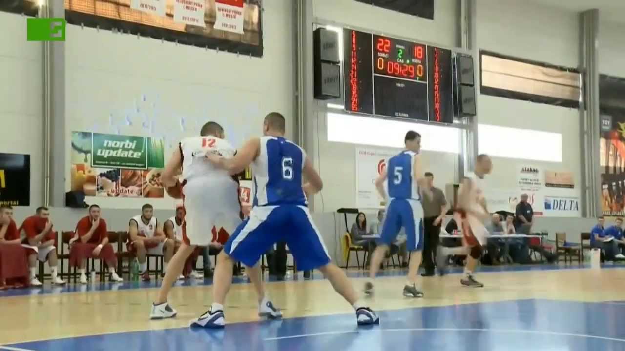 Highlight Basketbal muži, MBK Rieker Komárno BK S.N.Ves YouTube