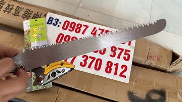 Giới thiệu chi tiết mẫu kéo cắt cành trên cao 4m và hướng dẫn lắp cưa cho mẫu kéo 4m. lh 0984855975