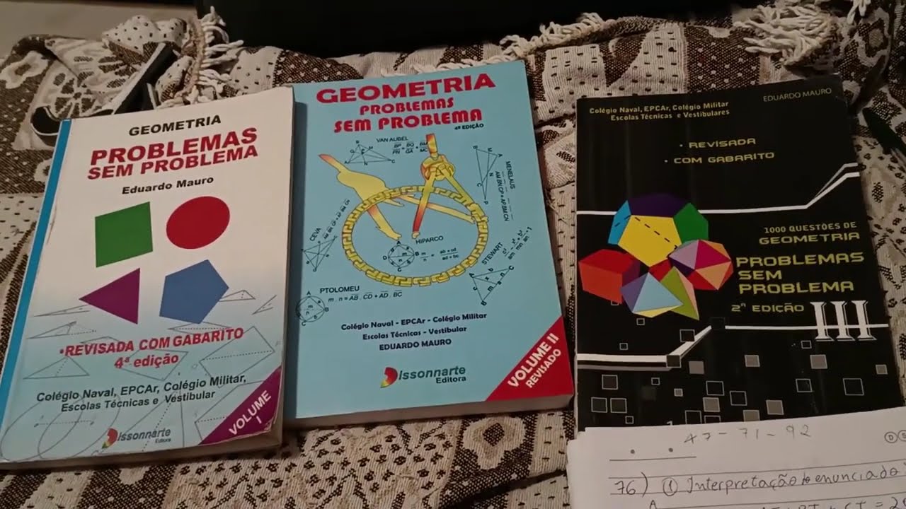 Coleção RAIZ de Geometria Plana do professor Eduardo Mauro