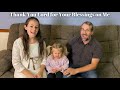 Anabelle sings with Dan & Amanda- "Thank You Lord for Your Blessings on Me"