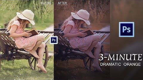 Dramatic Orange Color Grading Effect In Photoshop|Cinematic Look|Photoshop Tutorial