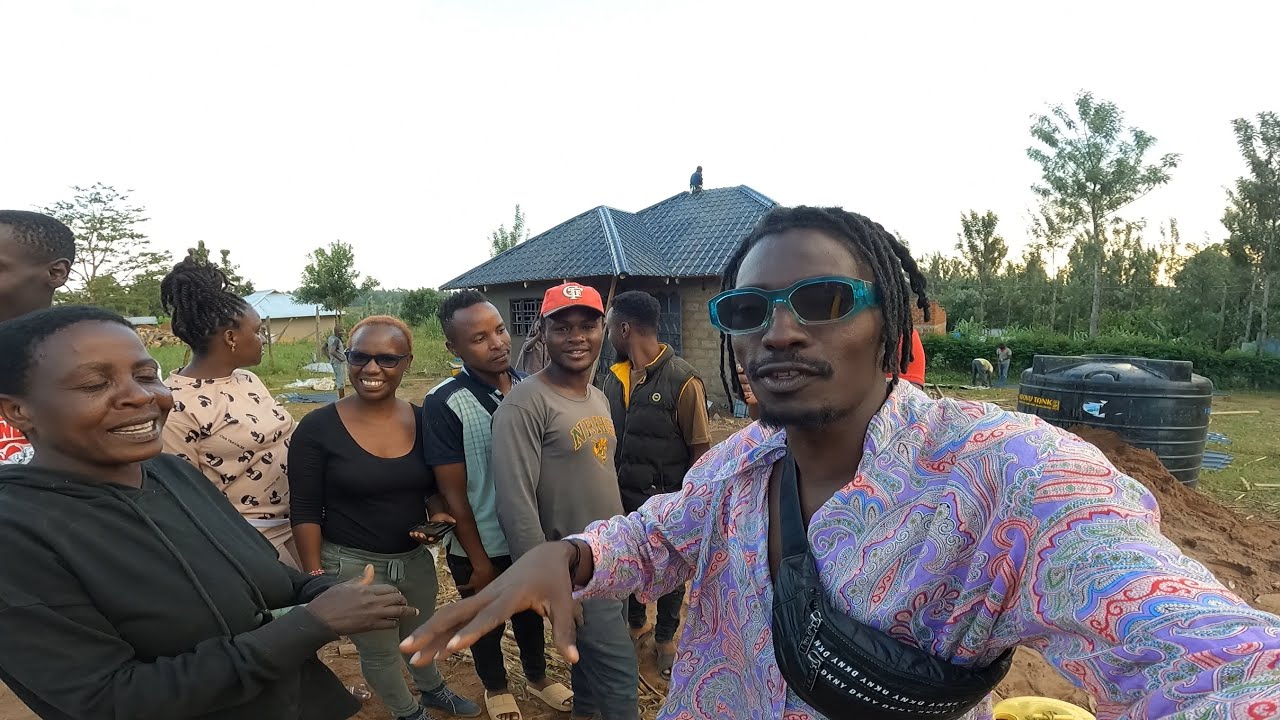 WE BUILT THEM A HOUSE IN 4 DAYS !!! - ( REAL STORIES KENYA AFRICA )