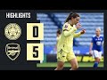 Leicester City 0-5 Arsenal | WSL Highlights ⚽