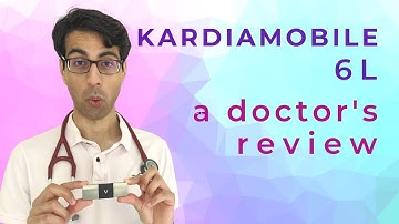AliveCor KardiaMobile 6L ECG/ EKG Device for Atrial Fibrillation- A Doctor