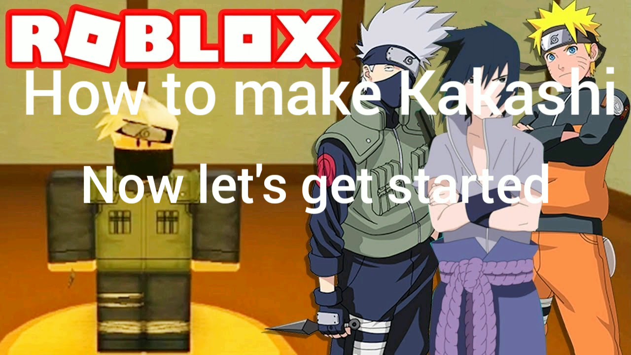 How to make Kakashi in Roblox - YouTube