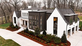 Touring Inside a STUNNING $4.25M Hilltop Mansion in Nashville, Tennessee