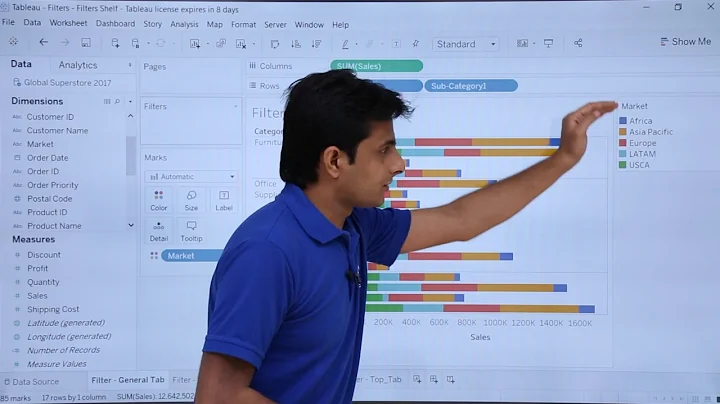 Tableau - Filters Shelf